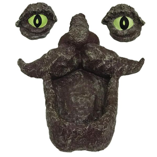 

other bird supplies 1 set tree face feeder outdoor old man sculpture garden decor