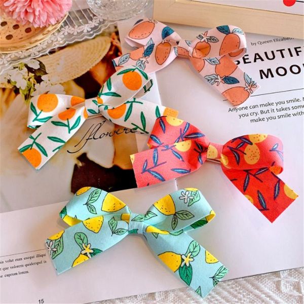

hair accessories 8pcs/lot elegant bow handmade colorful solid fruit pattern cloth clip for kids girls, Slivery;white