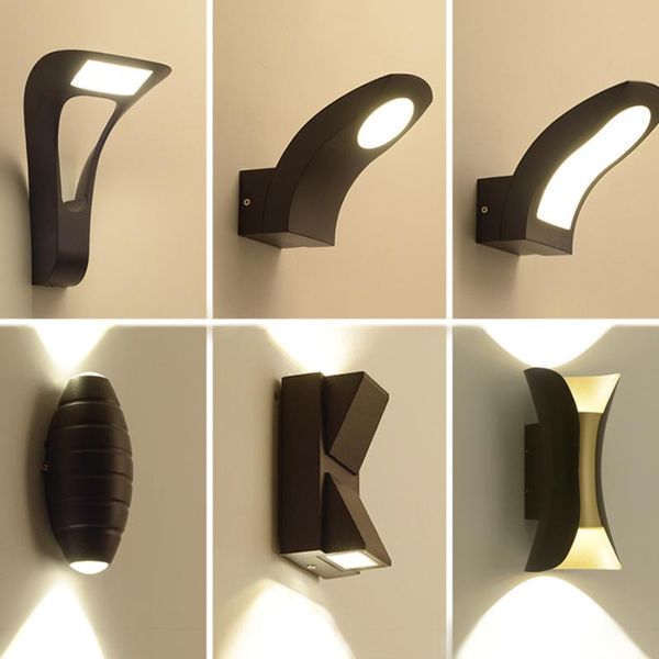 

thrisdar modern simple waterproof led wall light outdoor garden porch wall lamp villa park l aisle gate balcony sconces