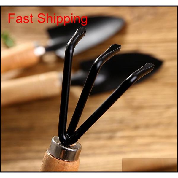 

3 pcs/set new creative gardening tools three piece mini garden tools small shovel rake spade potted pl qylmfn homes2007