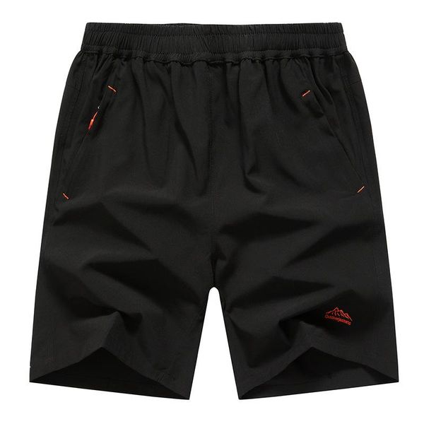 

casual shorts mens elastic waist summer beach shorts breathable quick-drying board 2021 thin big size 8xl 9xl 10xl, White;black