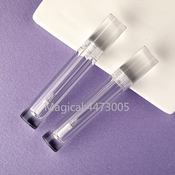 

storage bottles & jars 10/30/50pcs 6ml lip gloss tubes empty portable lipgloss bottle round transparent diy glaze refillable packing contain