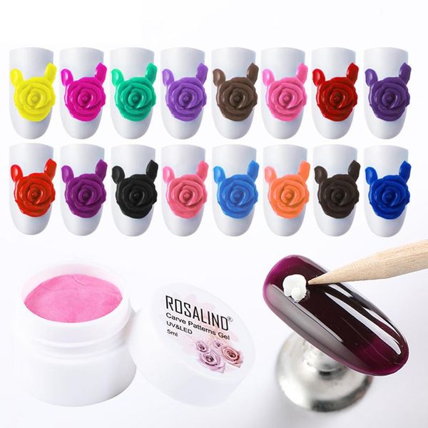 

nail gel acrylic poly polish art crystal set professional accesorios, Red;pink