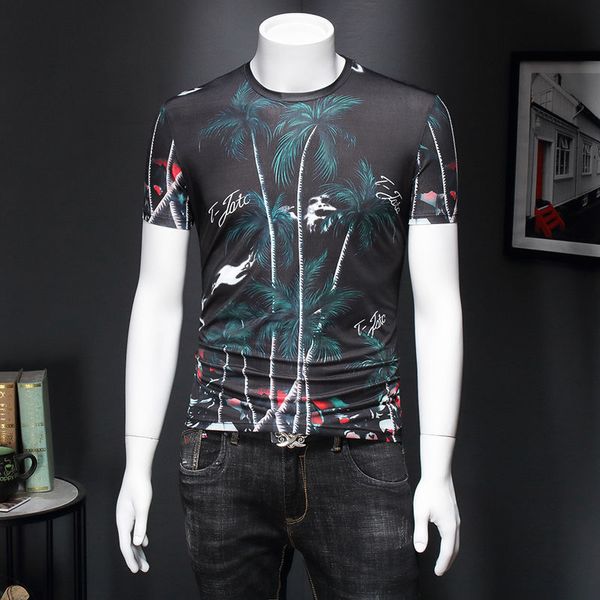 

2021 new fashion creative print harajuku t-shirt camisetas social club outfits streetwear tee men t shirt o neck ikb4, White;black