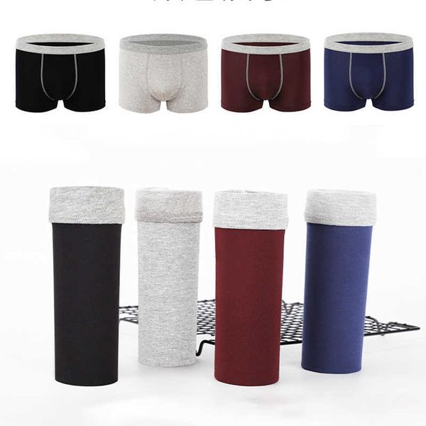 

underpants q 4colors male panties 1pcs cotton pure color breathable men's flat elastic 2xl/3xl/4xl/5xl/6xl mid waist underwear 529, Black;white