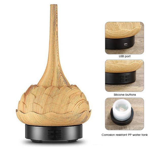 

humidifiers diozo ultrasonic humidifier with led ambient lighting music aromatherapy diffusers essential oil diffuser for home