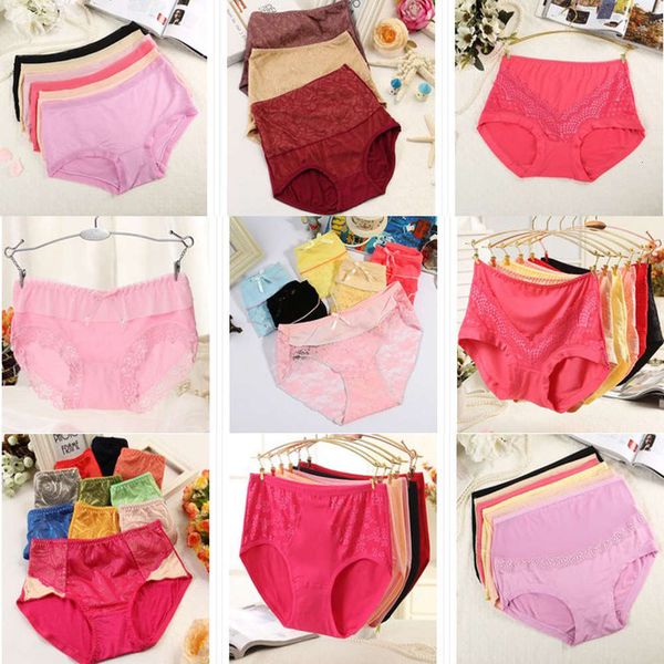 

lady's printed triangle size middle waist, Black;pink