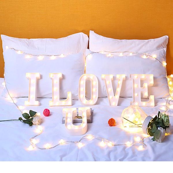 

novelty items for led wedding indoor birthday party battery christmas decoration day symbol bedroom wall home digital lamp number alphabet