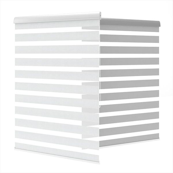 

blinds custom made cassette zebra semi blackout rollor window for windows