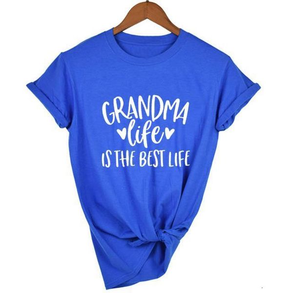 

grandma life is the life t-shirt life graphic tee grandma to be gift grunge vintage shirt stylish vintage clothing top, White