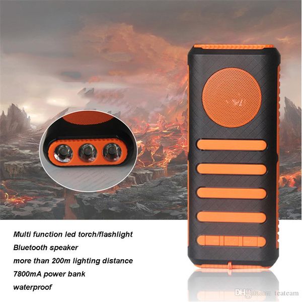 

portable lighting suppr bright torch led flashlight multi-function with power bank and bluetooth speaker rechargeable flashlights