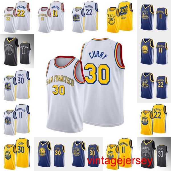 

men klaythompson andrew wiggins stephen curry icon basketball jersey size s, Black
