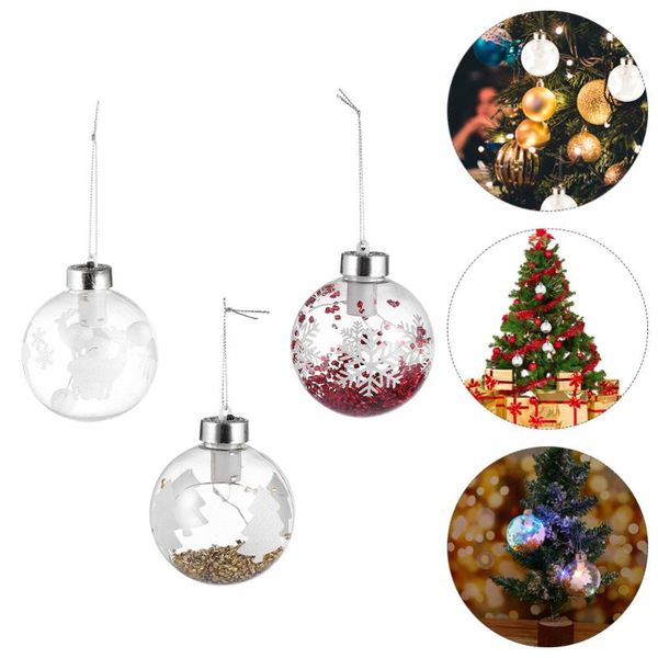 

party decoration 6 pcs christmas pendants lovely decorative tree
