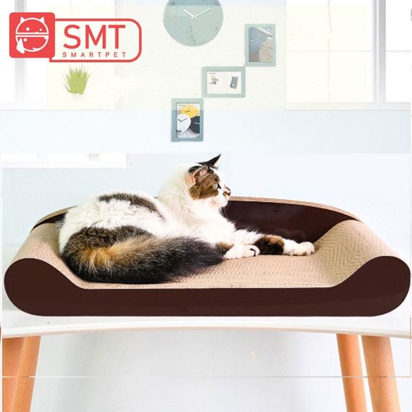 

cat furniture & scratchers smartpet corrugated paper pet scratch bed scratching board kitten back sofa grinding nails toy training toys supp