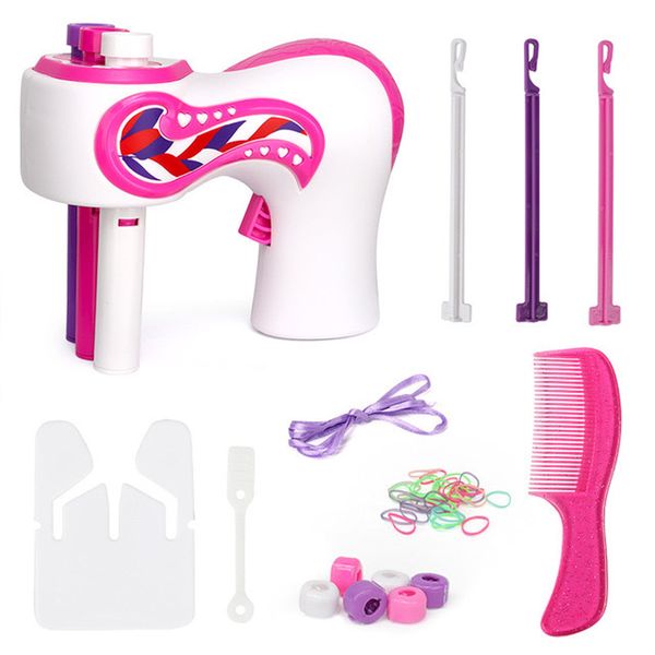 

electric automatic hair braider diy stylish braiding hairstyle tool twist braider machine hair braid weave roller for girlscouts