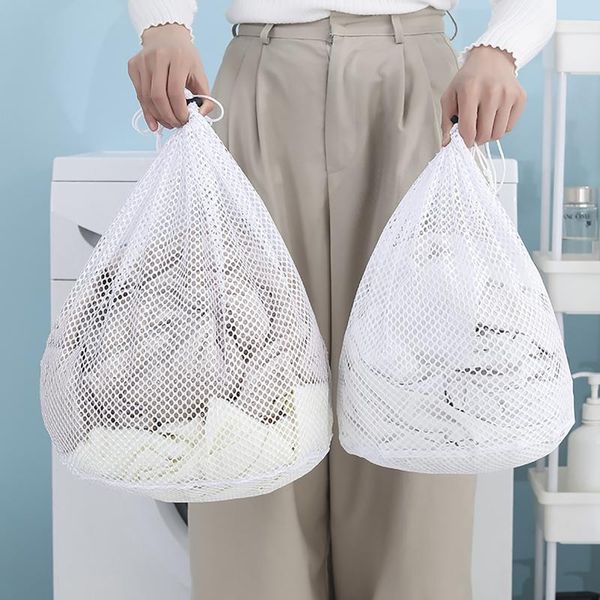 

laundry bags size mesh bag polyester wash coarse net machines bra tool basket for washing