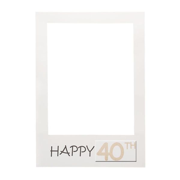 

frames 1 16 18 21 30 40 50 60th birthday party po booth prop frame game decor diy