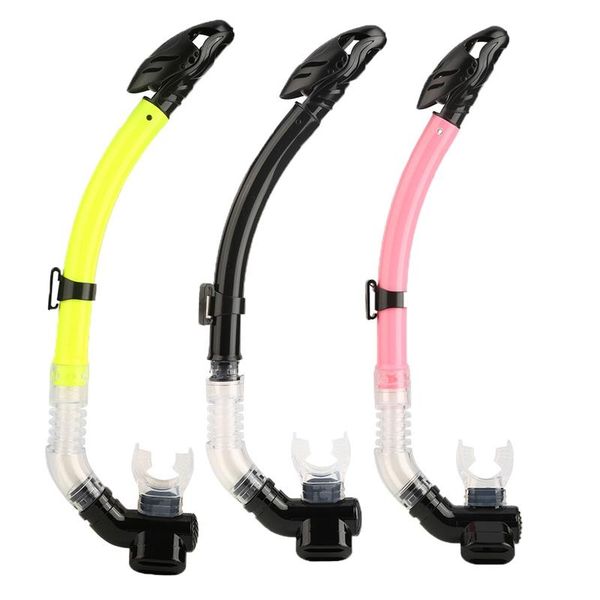 

new sale silicone snorkel full dry mouth swimming snorkel underwater sports diving equipment