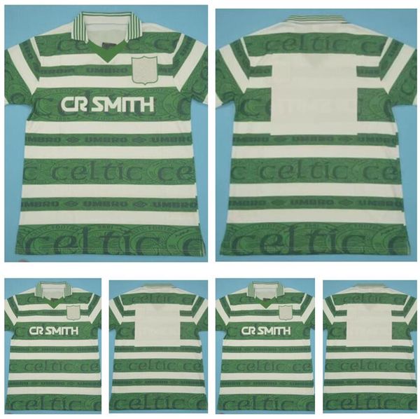 

celtic 1995 1996 1997 retro soccer jerseys 95/97 vintage football shirts lasson keane petrov balde sutton nakamura hartson maloney thompson, Black;yellow