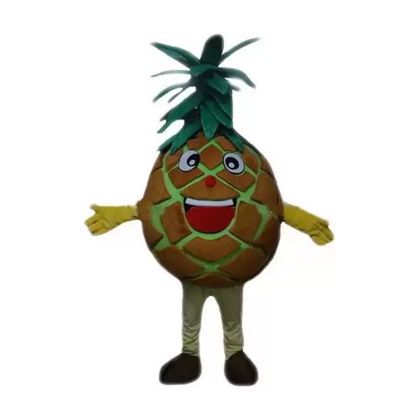 Hochwertige Ananas-Maskottchen-Kostüme, Weihnachten, ausgefallenes Partykleid, Cartoon-Charakter-Outfit, Anzug, Erwachsenengröße, Karneval, Ostern, Werbung, Themenkleidung