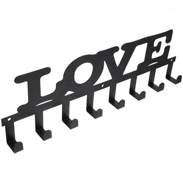 

hooks & rails 1 pc clothes rack wall hanger home iron hats hanging keys