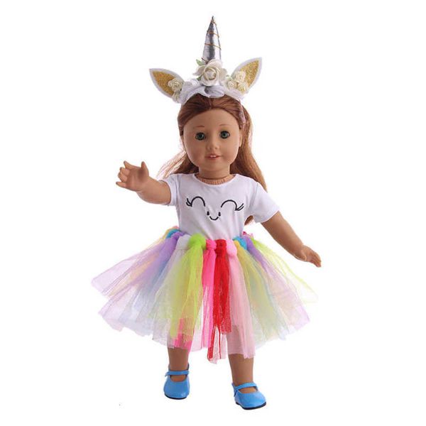 

18 inch american girl doll three piece unicorn set