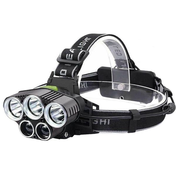 

flash heads headlights 5 led glare long-range t6 usb charging aluminum acehe
