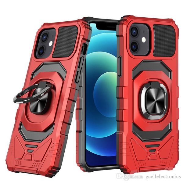 Capas de telefone com suporte de anel magnético para iPhone 15 Pro Max 14 Samsung Galaxy A54 A34 S23 Ultra Moto G Power Play Stylus 5G 2023 Capas de armadura pesada