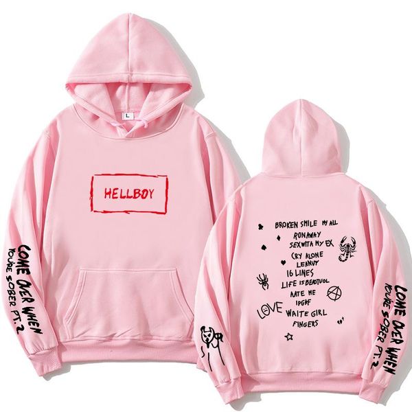 

men's hoodies & sweatshirts men women sweatshirtsstreetwearpulloverautumn and winte hoodiethe 2021 letter printed, Black