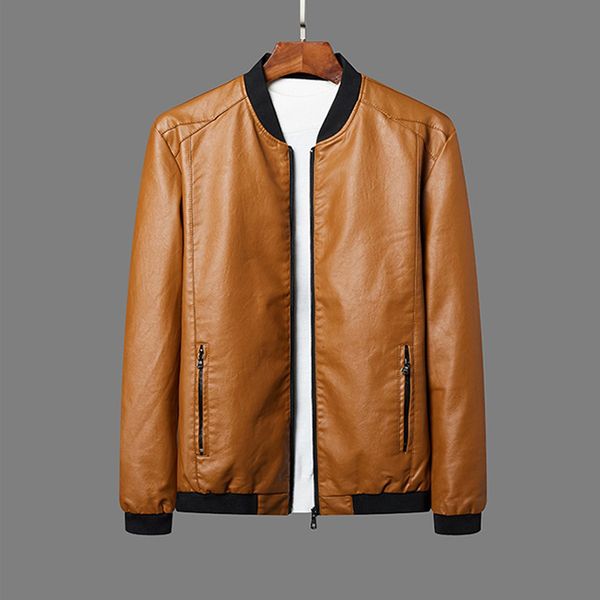 

2021 new men's patent leather jacket, plutonium jacket of the men most size blazer-sized casual jackets, windbreake 5xl 6xl 7xl 8xl vqx, Black