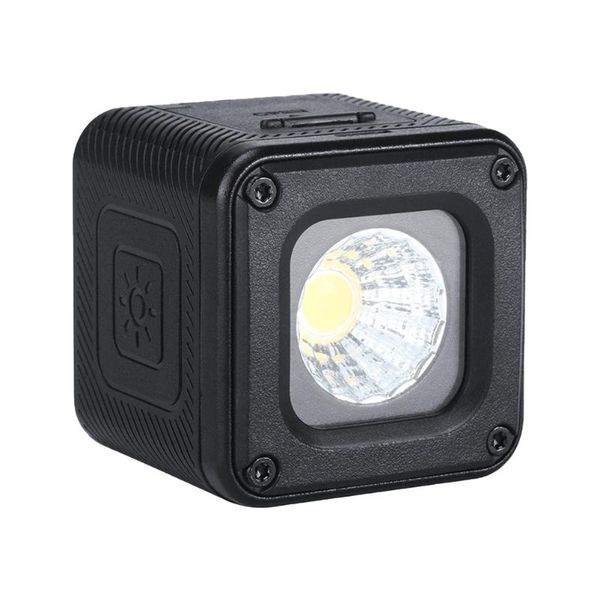 

flash heads portable diving video light practical waterproof pography (black)