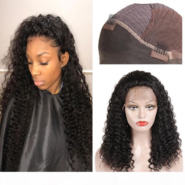 

brazilian human hair curly lace front wigs kinky curly wig styles human hair weaves peruvian malaysian hair lace front wigs, Black;brown