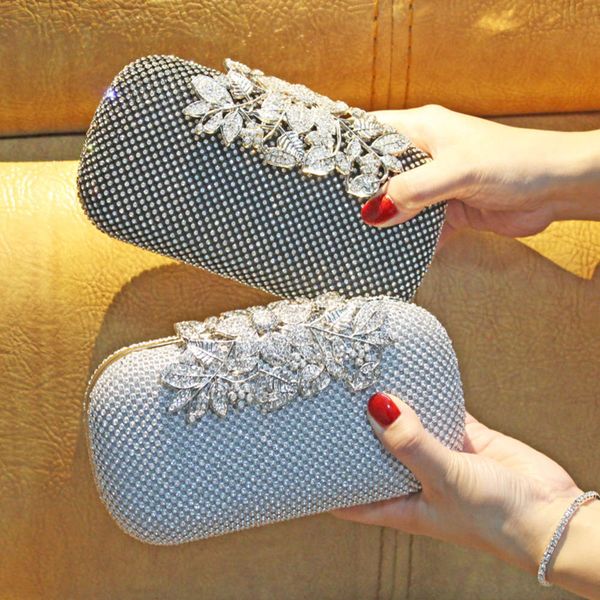 

hbp luxurys designers luxurious foliage inlaid dinner flower hand net diamond banquet women's water drill bag