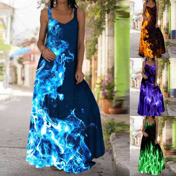 

2021 summer digital print red drs with drawstring skirt, White;black