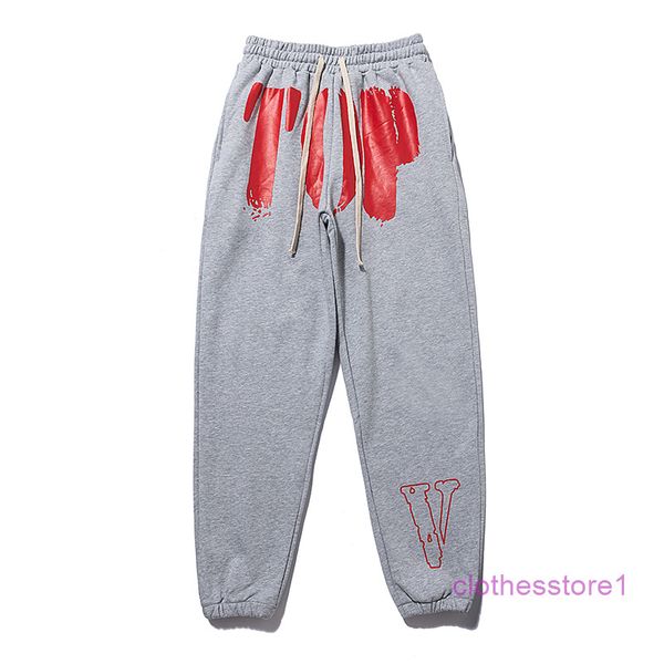 

luxury brand ins pants jeans shorts trendy v graffiti letter big printed thin guard pants men's women's high street loose, White;black