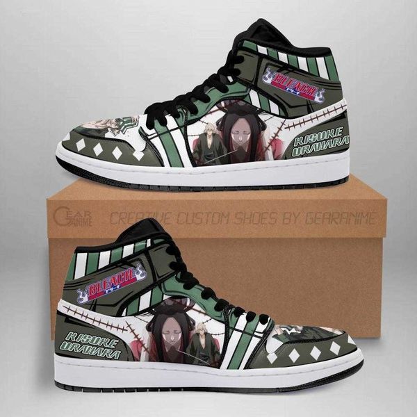 

sneakers kisuke bankai bleach urahara anime shoes fan gift idea mn05beby