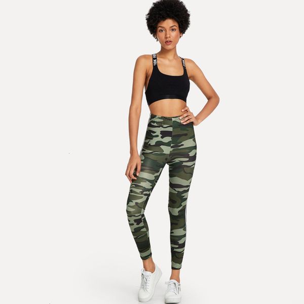 

leggings camouflage fashion sports tight yoga, Gray
