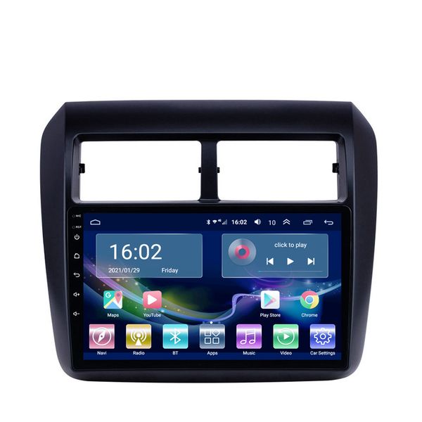 Carro de navegação GPS Android 10 Autoradio Video Touchscreen para Toyota Agya / Wigo 2013-2019 2G Unidade de cabeça com WiFi Bluetooth