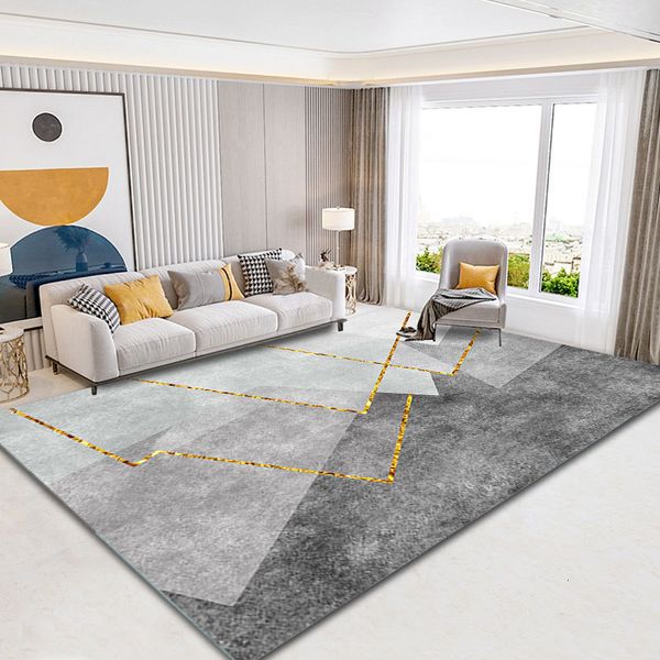 

modern simple carpet light xury living room beoom floor mat can