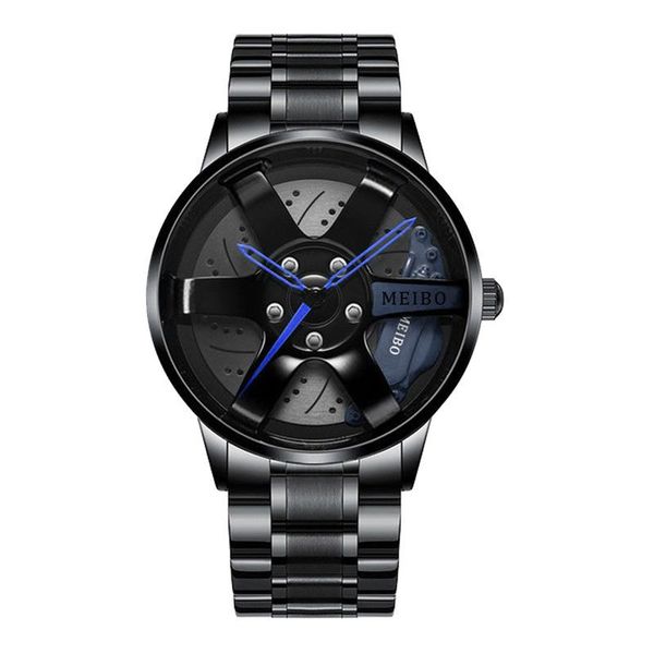 

wristwatches men's watches car wheel sports watch stereoscopic design quartz movement wrist analog enthusiast gift, Slivery;brown