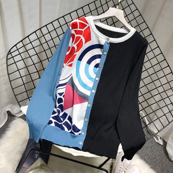 

women's knits & tees jk5410fashion sweaters 2021 runway luxury european design party style clothing, White