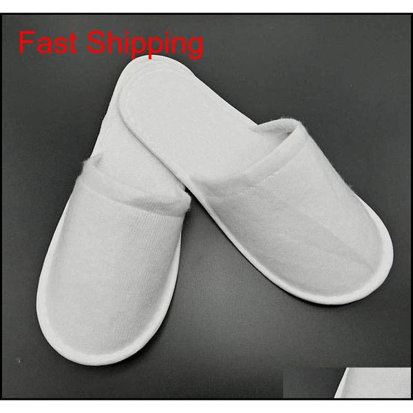 

disposable white towelling closed toe travel l slippers spa shoes bathroom sets washroom show bjz dh_seller2010