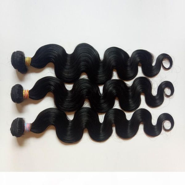 

human hair extensions unprocessed cuticle aligned brazilian virgin hair 8-28inch body wave peruvian indian remy hair manufacturers export, Black