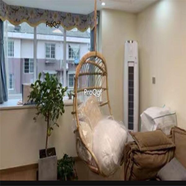 

camp furniture prodgf 1 set 118*76cm rattan minshuku hanging chair