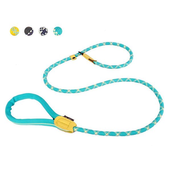 

dog collars & leashes training leash slip rope lead durable strong heavy duty no pull anti-choking reflective for medium large dogs