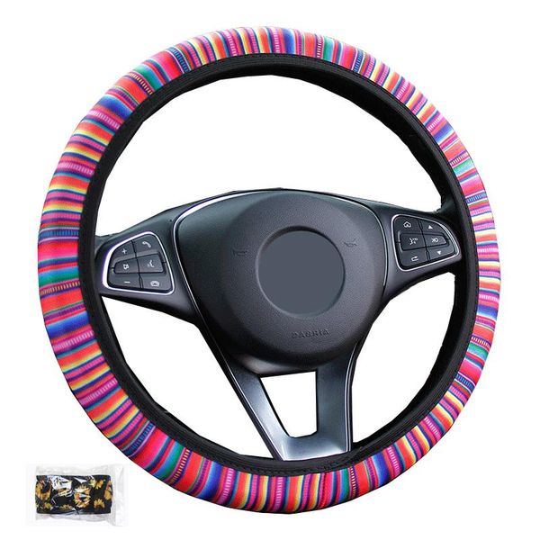 

steering wheel covers car cover wrap volant girl woman cute cool for 37-38 cm funda volante auto no inner ring