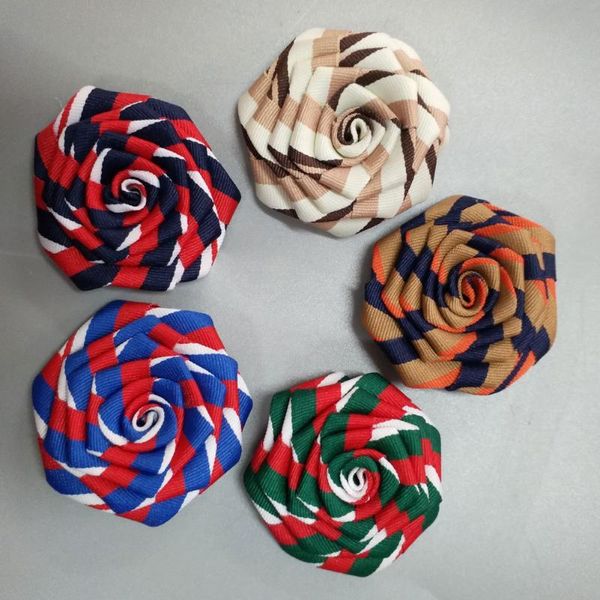 

4.5cm color flat rose artificial diy bud wedding bouquet corsage accessories decoration material