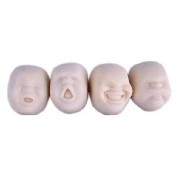

novelty items funny decompression human face ball anti-stress toy