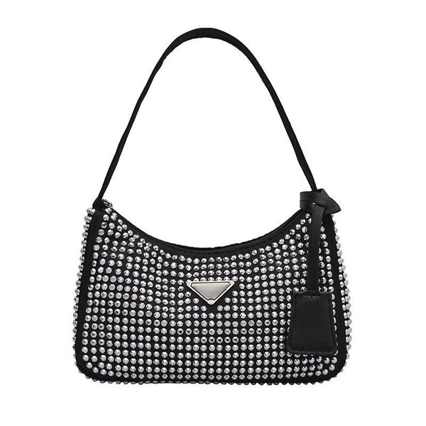 

evening bags fashion rivet design women shoulder underarm bag purses and handbags designer crossbody sac femme bolso mujer