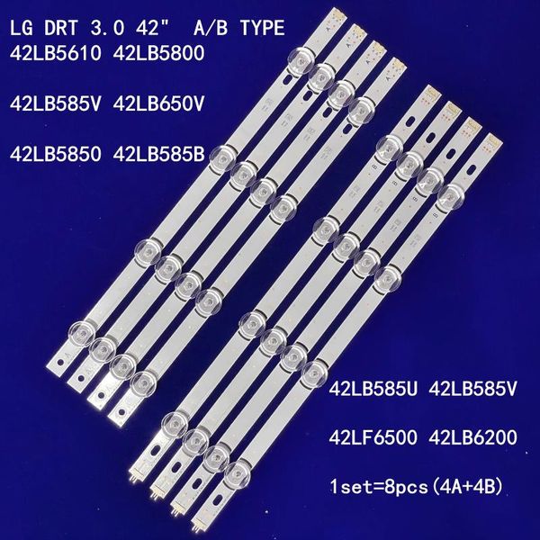 

strips 10kits/20kits/30kits drt 3.0 42 inch led backlight strip bar for 42lb5600 42lb5500 42lb5800